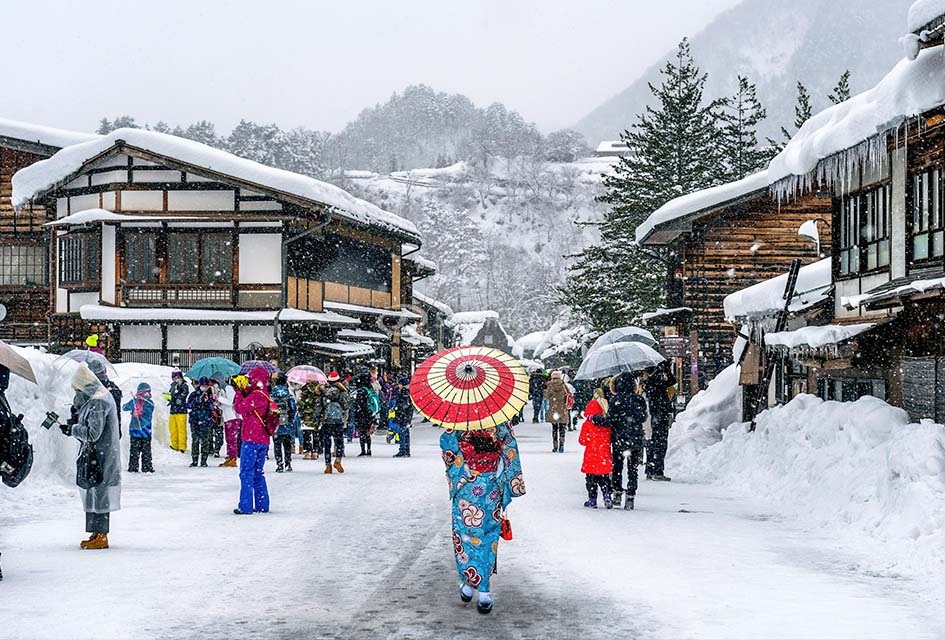 mùa đông ở Nhật Bản