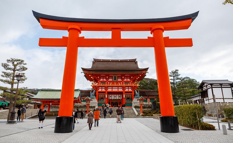 Cổng đền Fushimi Inari