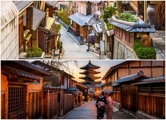 Phố cổ Gion là một địa điểm du lịch hấp dẫn