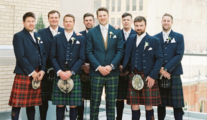 Trang Phục Scotland ở đám cưới