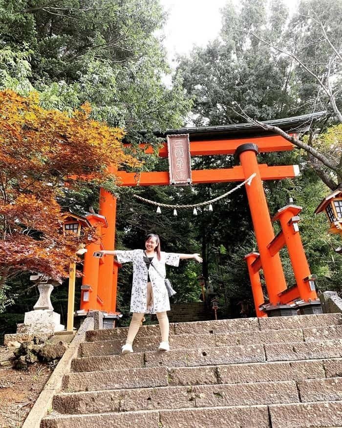 Cổng vào Chureito Pagoda
