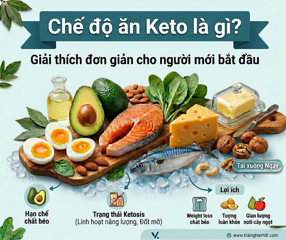 Chế độ ăn Keto là gì?
