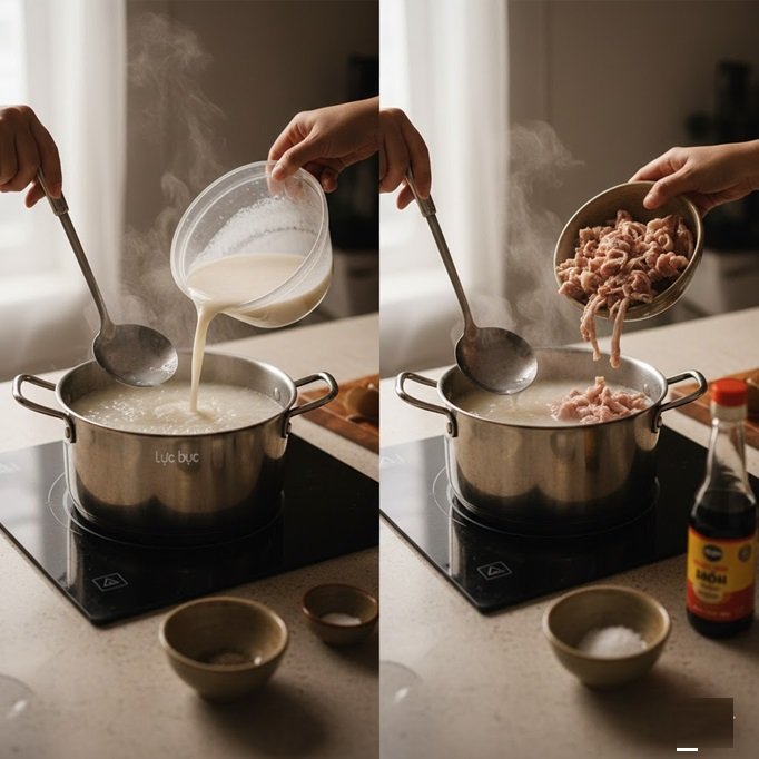 Nấu cháo – Sự kiên nhẫn tạo nên thành phẩm