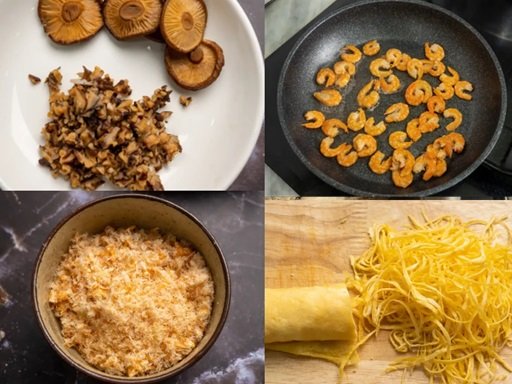 Thành phần nấu nước bún than