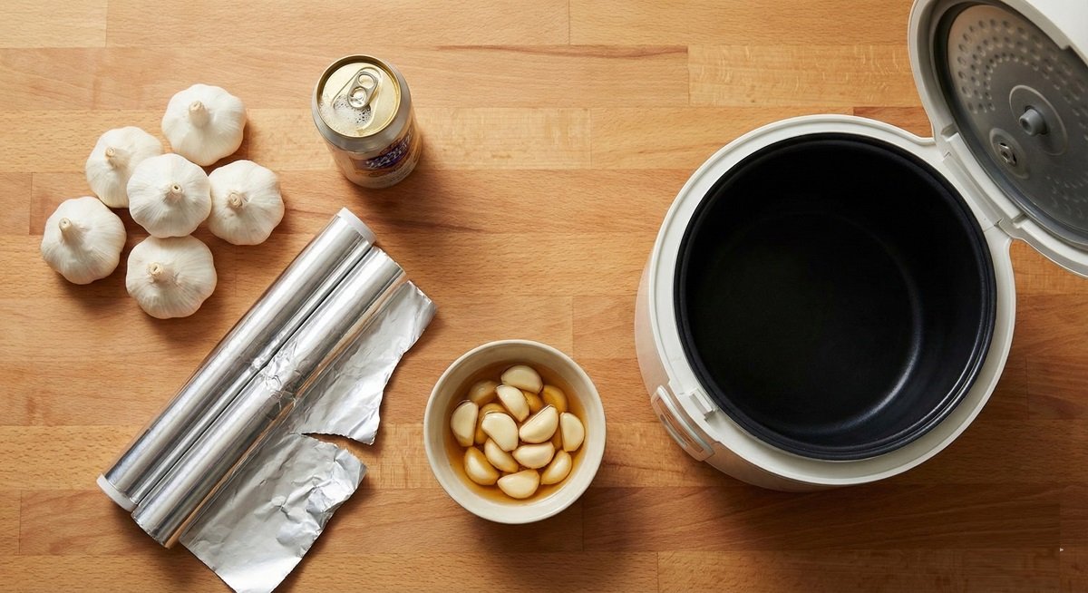 Chuẩn bị nguyên liệu làm tỏi đen
