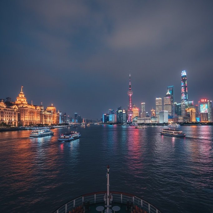 Trải nghiệm du thuyền trên sông Hoàng Phố