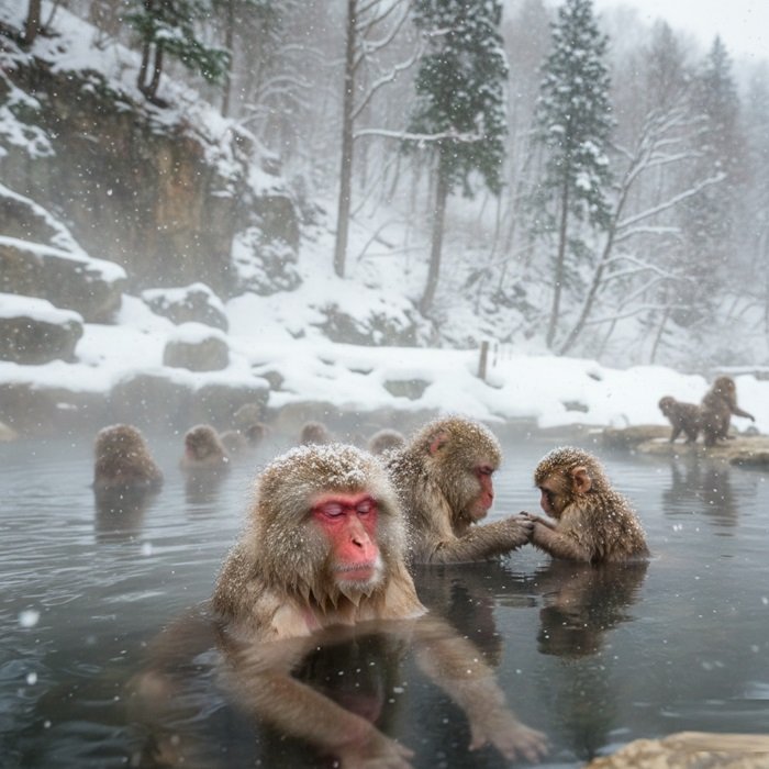khỉ tuyết Nhật Bản (Macaca fuscata)