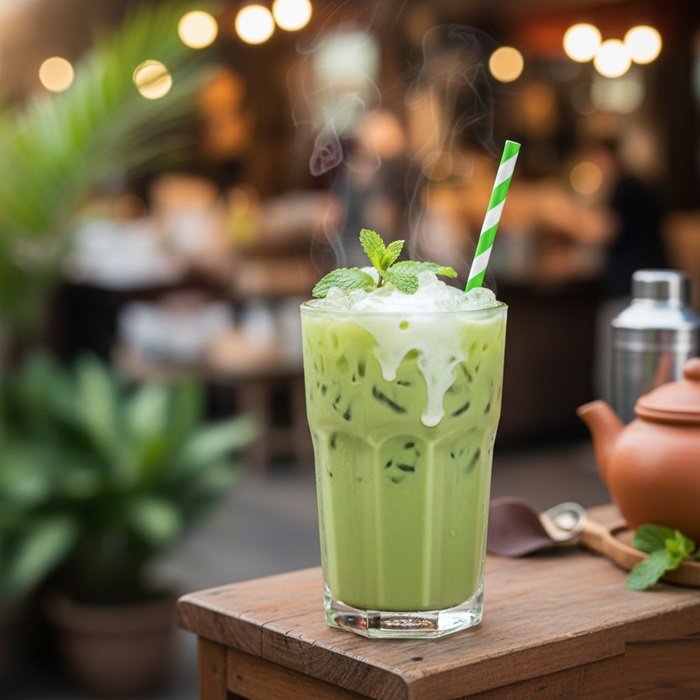 Trà sữa Thái xanh