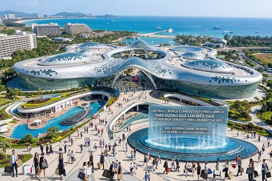 Thiên đường mua sắm miễn thuế CDF Mall