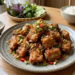 Cách Làm Sườn Rang Muối Vàng Giòn