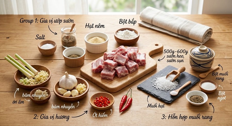 Nguyên liệu cần chuẩn bị