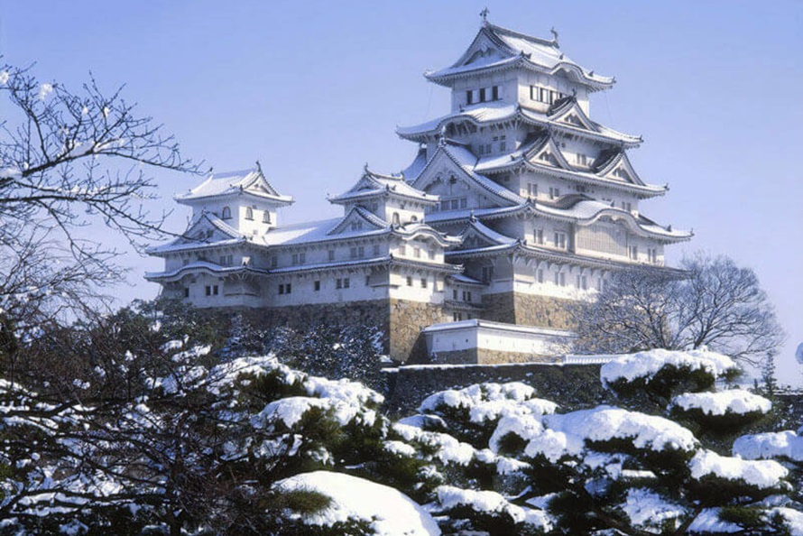 Lâu Đài Osaka mùa đông