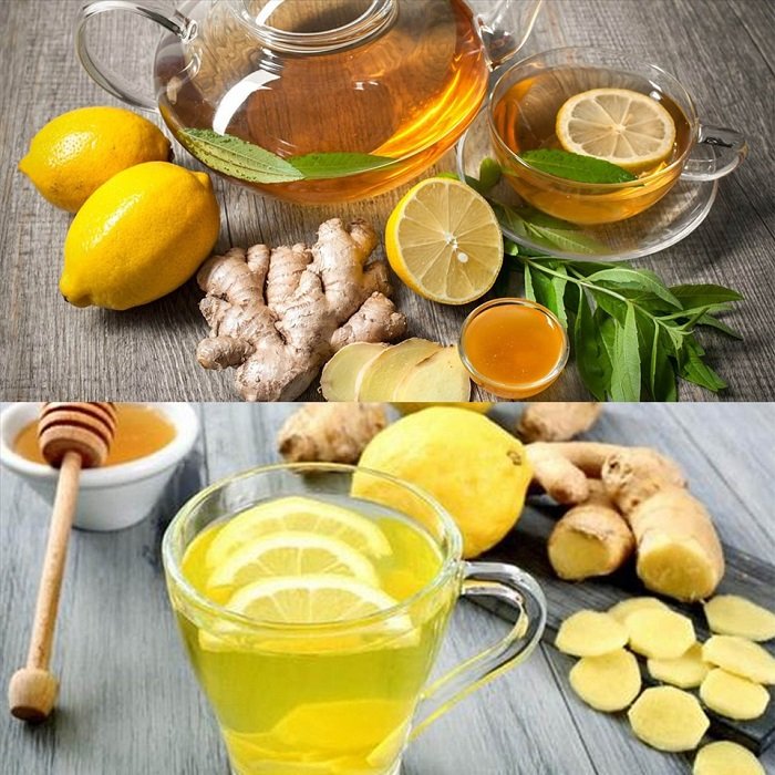 Trà Sả Gừng Mật Ong
