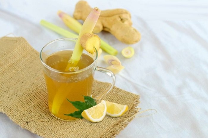 Trà sả gừng