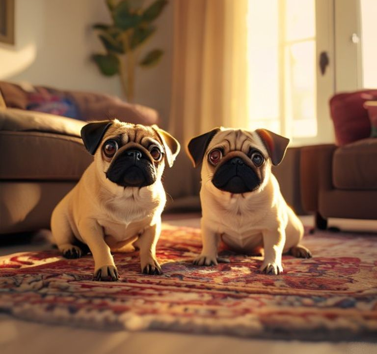 Chó Pug: Giải Mã Sức Hút Của "Chú Hề" Mặt Xệ