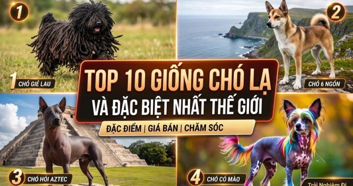 Top 10 Giống Chó Lạ Và Đặc Biệt Nhất Thế Giới: Những "Độc Bản" Của Tạo Hóa
