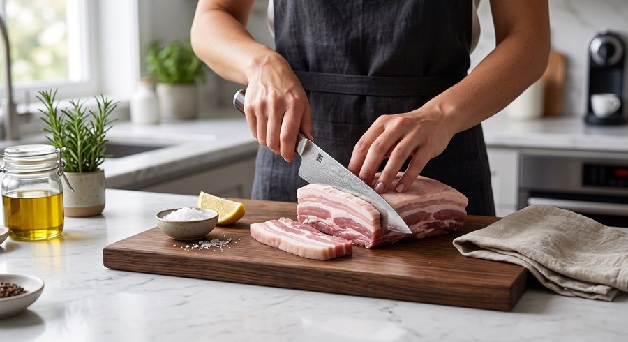 Sơ chế và thái thịt đúng chuẩn