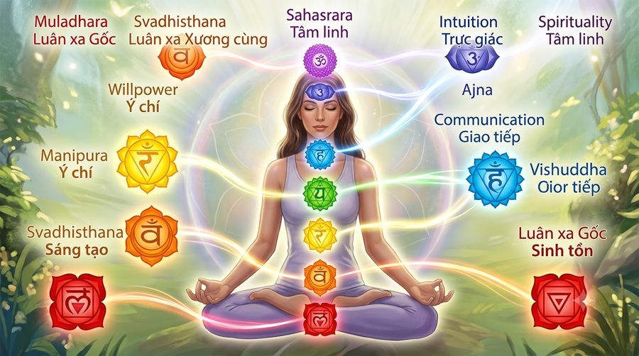 Chakra (Luân xa) là gì?