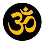 Biểu tượng thiêng liêng Om (Aum) màu vàng, âm thanh gốc trong thực hành Mantra