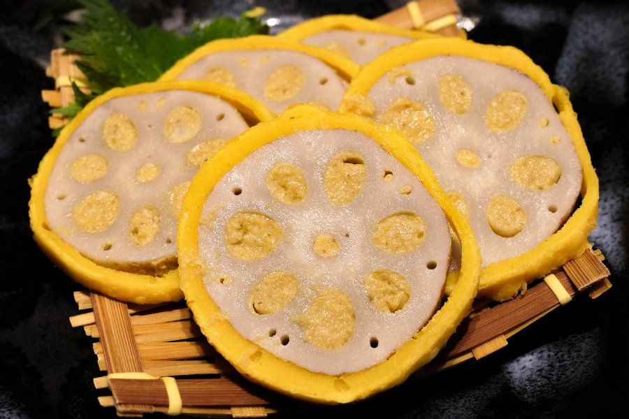 Củ sen chiên kiểu Nhật (Karashi Renkon) - một cách biến tấu khác từ củ sen