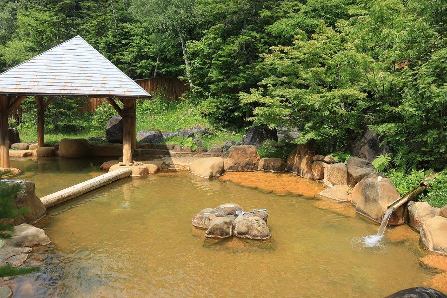 Tắm suối nước nóng onsen truyền thống Nhật Bản