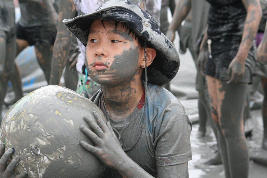 Lễ hội bùn Boryeong sôi động mùa hè, Hàn Quốc