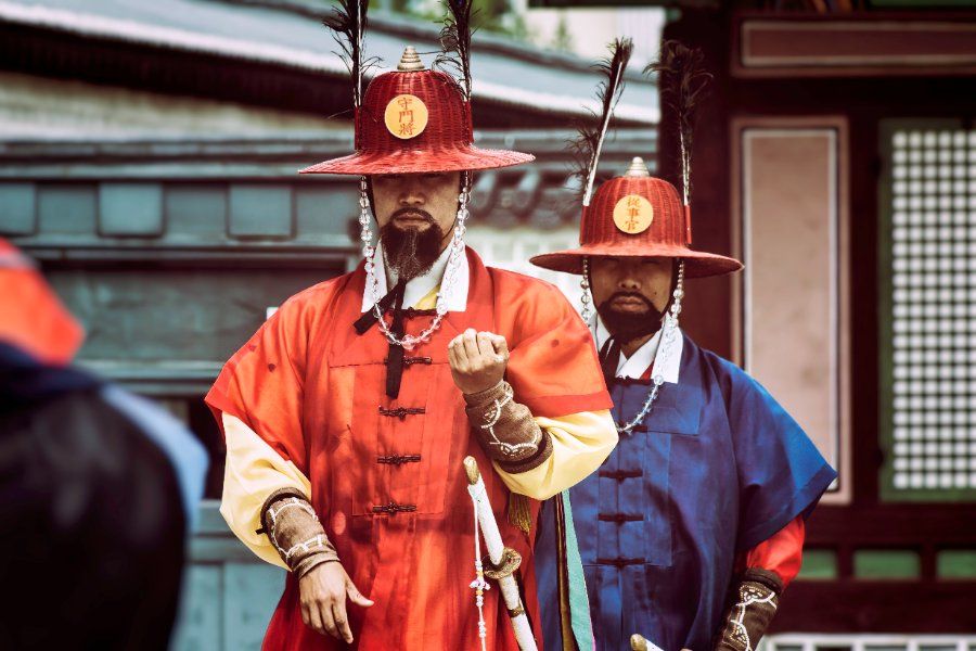 Lễ đổi gác truyền thống tại Hoàng cung Gyeongbokgung, biểu tượng văn hóa Hàn Quốc