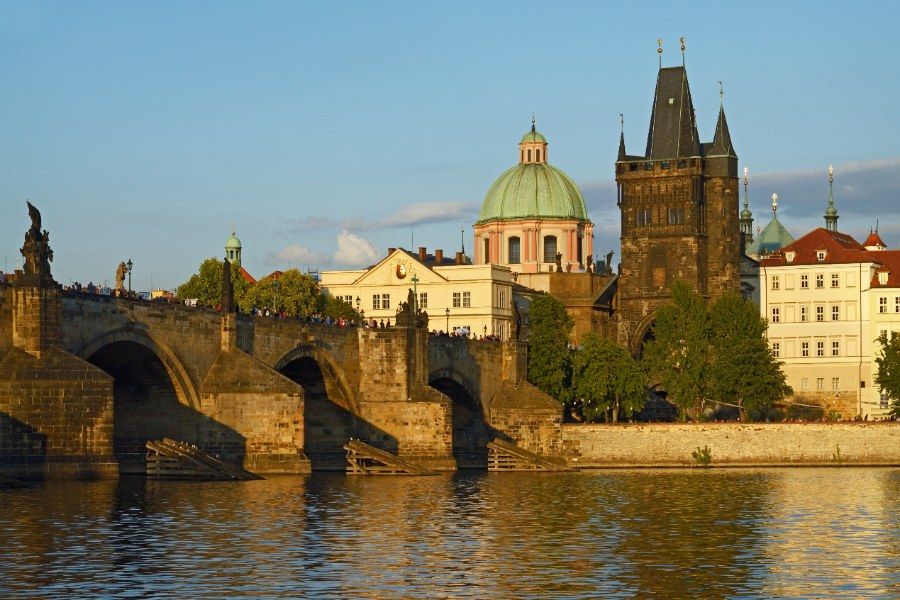 Cầu Charles bắc qua sông Vltava, Praha, Cộng hòa Séc