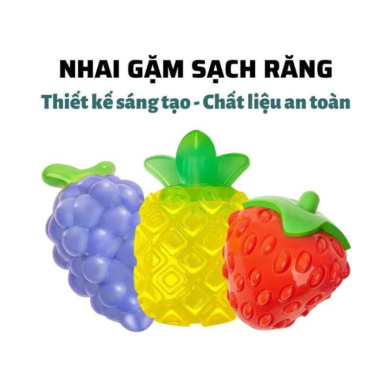 Hình ảnh sản phẩm Đồ Chơi Cho Chó Set Xương và Banh Cao Su FOFOS