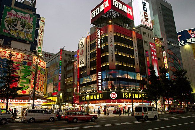 Khu phố điện tử Akihabara Tokyo
