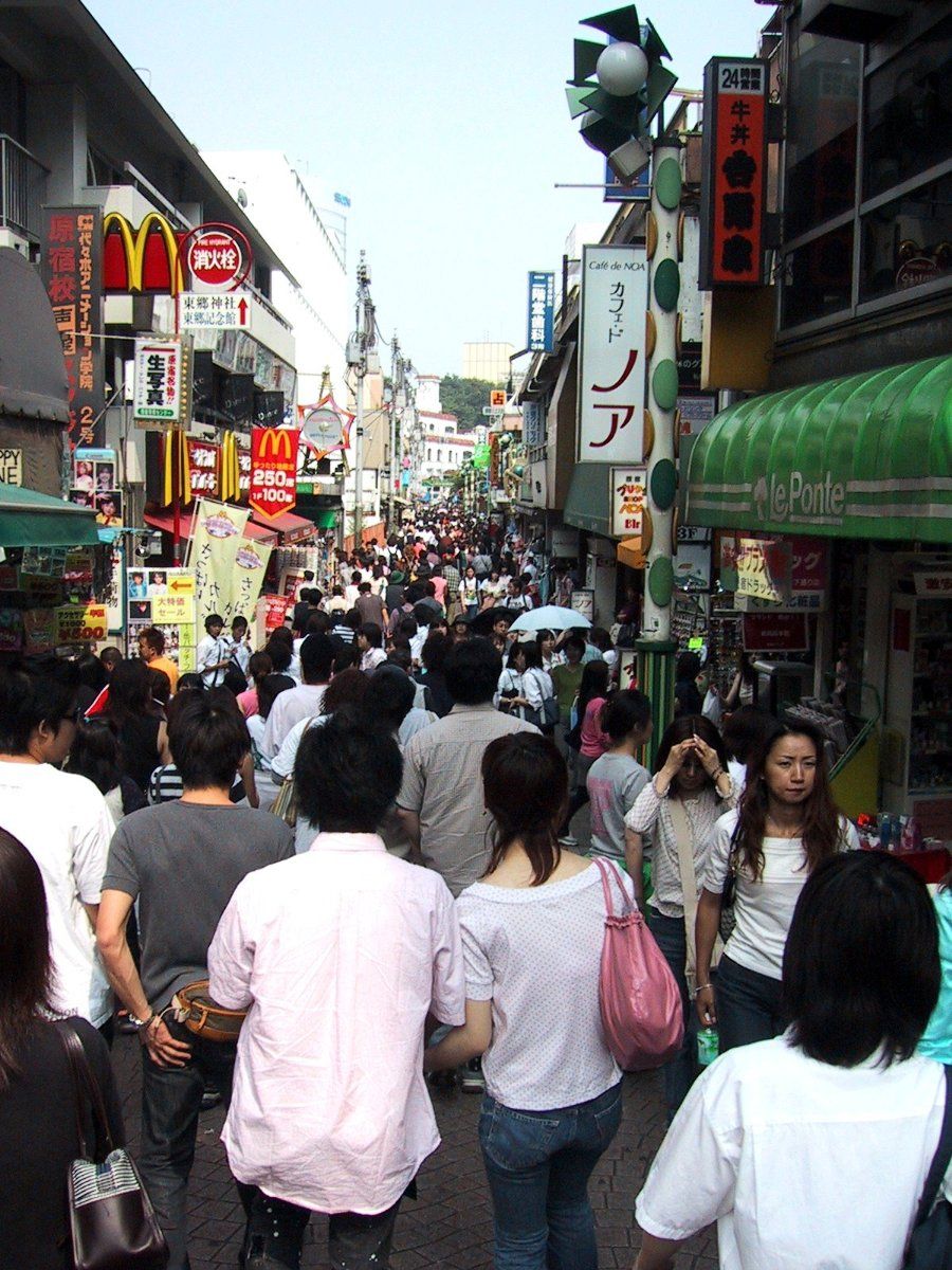 Phố Takeshita Harajuku Tokyo