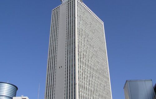 Tòa tháp Sunshine 60 cao 240m tại khu Ikebukuro, từng là tòa nhà cao nhất châu Á