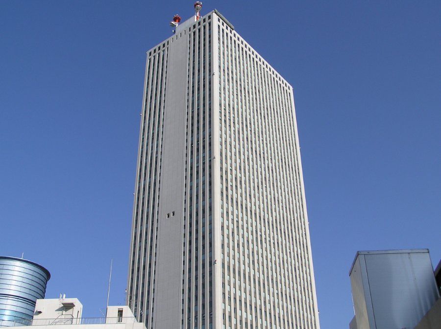 Tòa tháp Sunshine 60 cao 240m tại khu Ikebukuro, từng là tòa nhà cao nhất châu Á