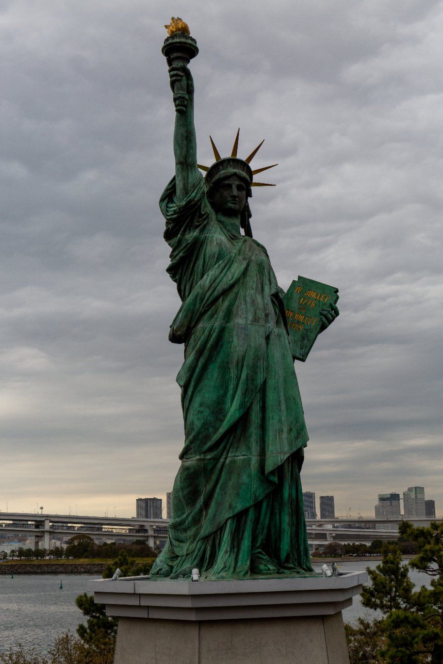 Tượng Nữ thần Tự do Odaiba Tokyo