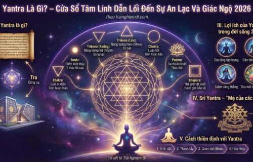 Yantra — biểu tượng hình học thiêng liêng dùng trong thiền định