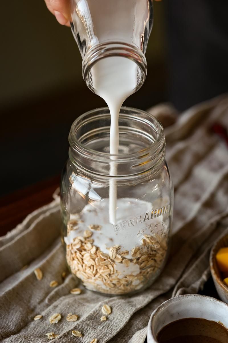 Yến Mạch Ủ Qua Đêm
