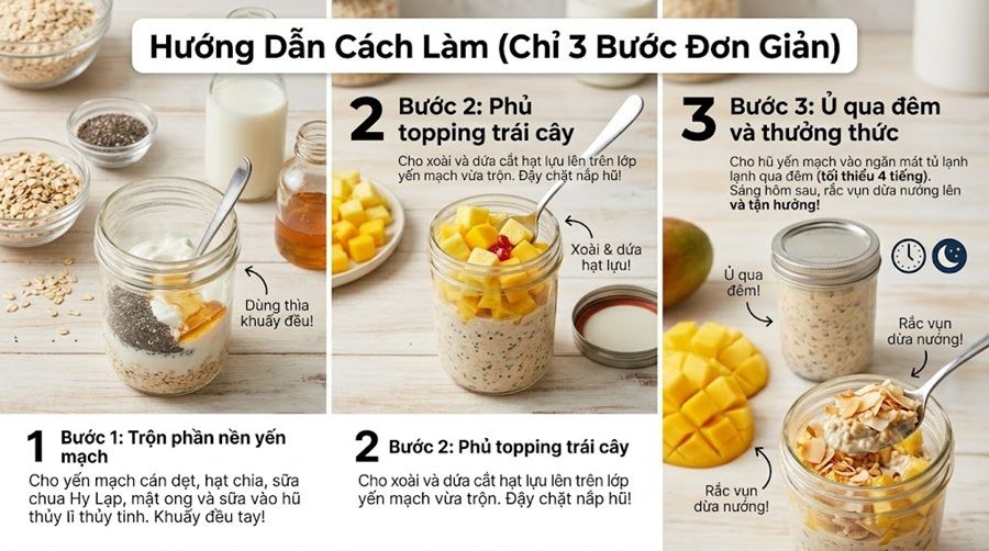 Cách làm Mạch Ủ Qua Đêm