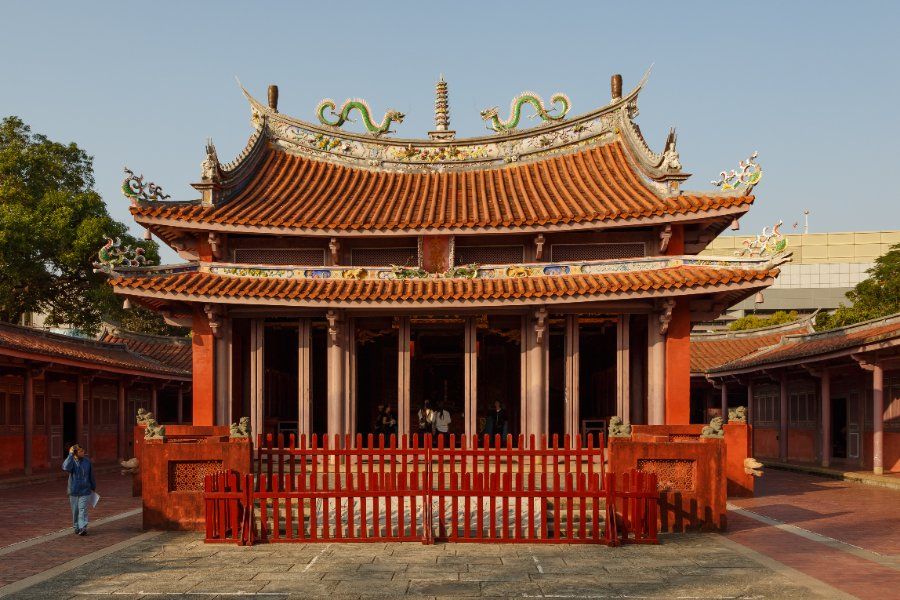 Miếu Khổng Tử Đài Nam, ngôi miếu Nho giáo đầu tiên ở Đài Loan