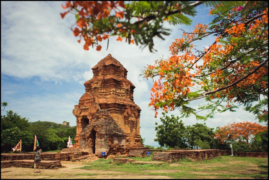 Tháp Chàm Po Shanu di tích kiến trúc Champa ở Phan Thiết