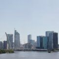 Toan canh skyline thanh pho Ho Chi Minh Sai Gon nhin tu xa